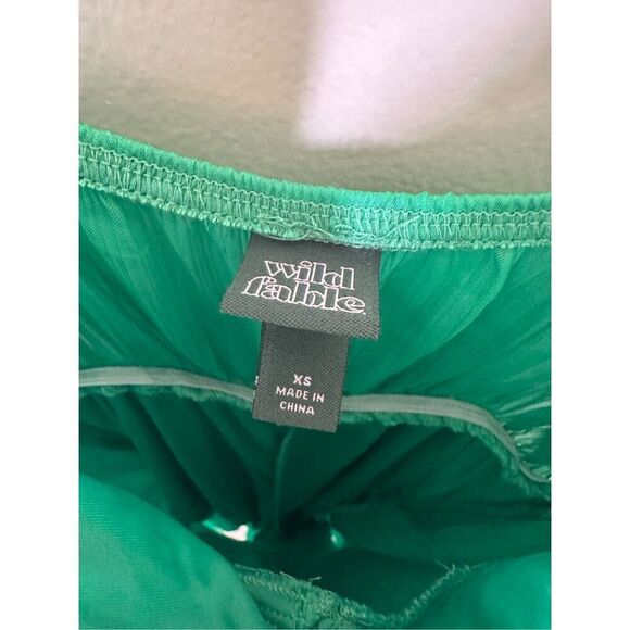 Wild Fable Green Adjustable Strap Jumpsuit Size XS New - Picture 4 of 7